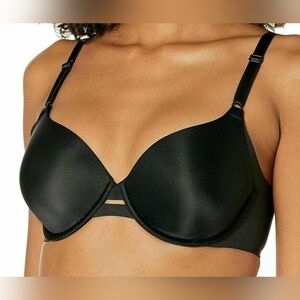Warner's No Side Effects Full Coverage Underwire Bra, Black